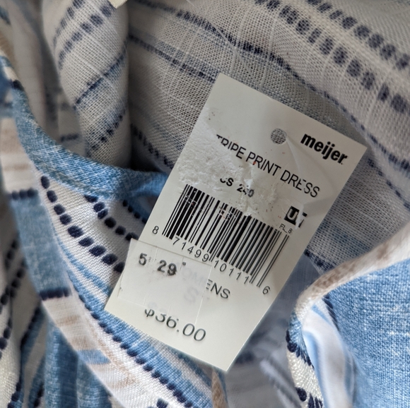 Ava James Striped Dress - Picture 4 of 4